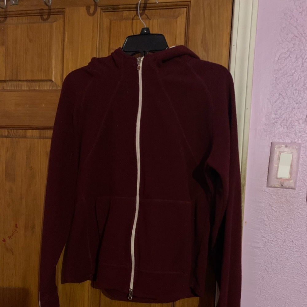Burgundy Arizona jean company jacket